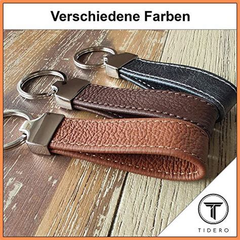 tidero|Tidero Keychain Leather Gift Christmas Anniversary Birthday